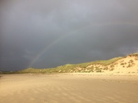 Rainbow over Dunnet Bay